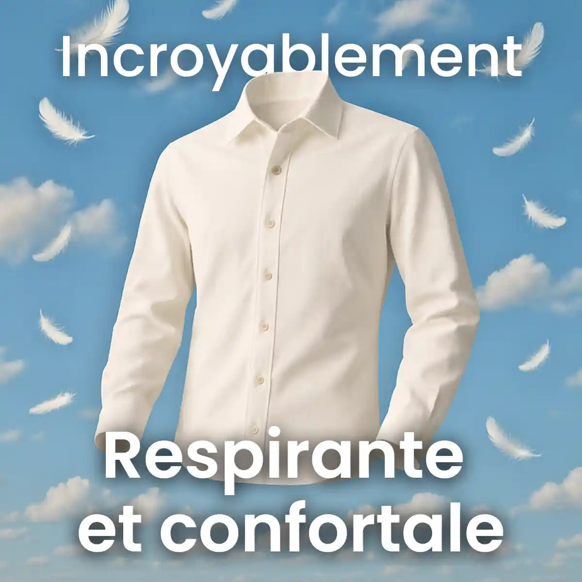 Chemise Bellucya® - Infroissable à Coupé Ajustée